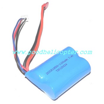 mjx-t-series-t43-t43c-t643-t643c helicopter parts battery 7.4V 1100mAh - Click Image to Close